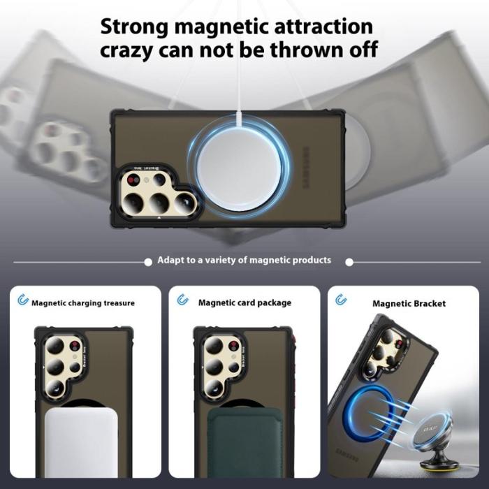 OEM - Mobilskal för Samsung Galaxy S26 Ultra Kickstand Magnetiskt - Lila