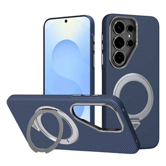 SULADA - Sulada Mobilskal för Samsung Galaxy S26 Ultra Kickstand Magnetiskt PC - Titanblå