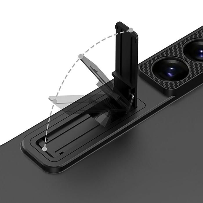 OEM - Mobilskal för Samsung Galaxy S26 Ultra Kickstand PC - Röd