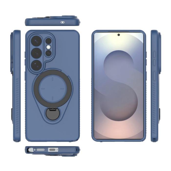 OEM - Mobilskal för Samsung Galaxy S26 Ultra Kickstand PC + TPU - Safir