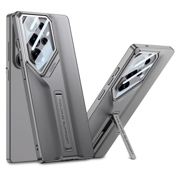 GKK - GKK Mobilskal för Samsung Galaxy S26 Ultra Kickstand Shockproof PC - Grå