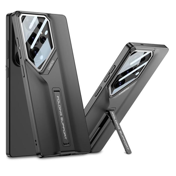 GKK - GKK Mobilskal för Samsung Galaxy S26 Ultra Kickstand Shockproof PC - Titan Svart