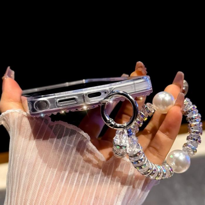 OEM - Mobilskal för Samsung Galaxy S26 Ultra Kickstand TPU + PC - Glittrande Ljusrosa