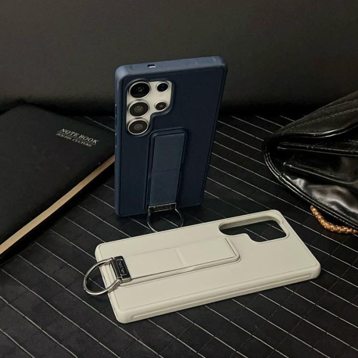 OEM - Mobilskal för Samsung Galaxy S26 Ultra Kickstand TPU + PC - Vinröd