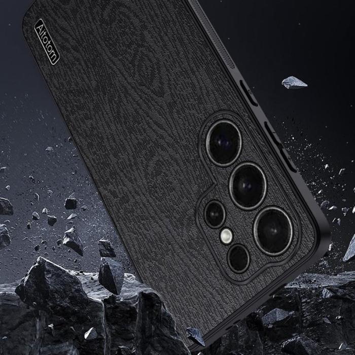 OEM - Mobilskal för Samsung Galaxy S26 Ultra Konstläder - Blå