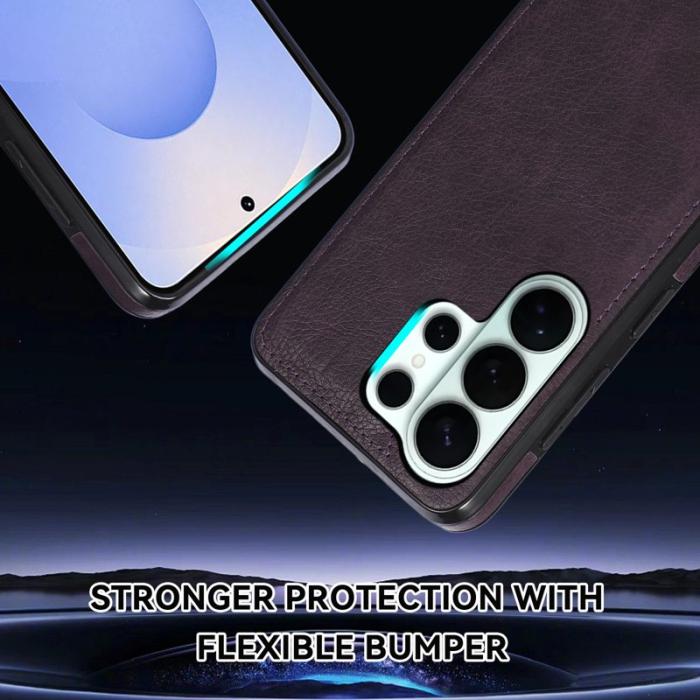 OEM - Mobilskal för Samsung Galaxy S26 Ultra Konstläder - Lila