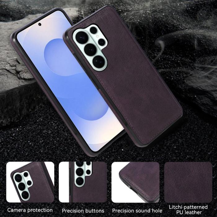 OEM - Mobilskal för Samsung Galaxy S26 Ultra Konstläder - Lila