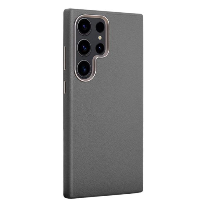 X-Level - X-Level Mobilskal för Samsung Galaxy S26 Ultra Konstläder PC - Grå