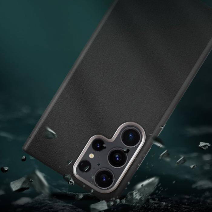 X-Level - X-Level Mobilskal för Samsung Galaxy S26 Ultra Konstläder PC - Grå