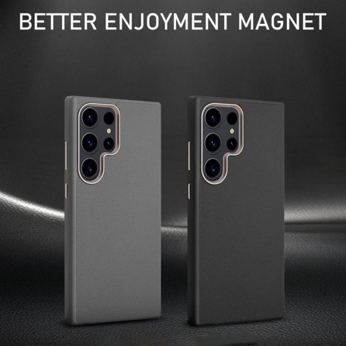 X-Level - X-Level Mobilskal för Samsung Galaxy S26 Ultra Konstläder PC - Grå