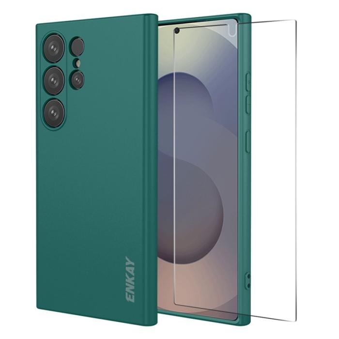 HAT PRINCE - Hat Prince Mobilskal för Samsung Galaxy S26 Ultra Liquid Silicone - Mörkgrön