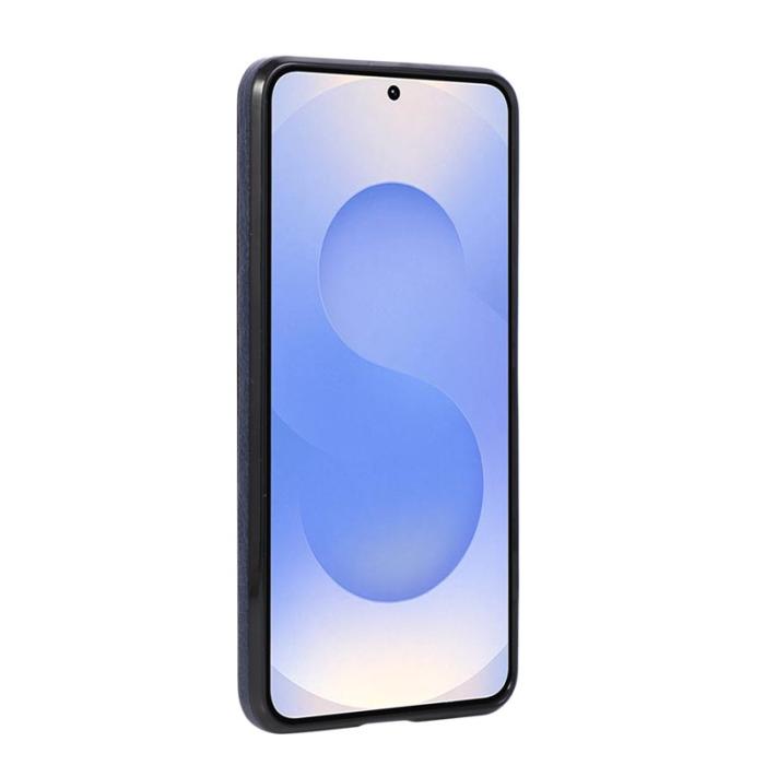 OEM - Mobilskal för Samsung Galaxy S26 Ultra Litchi Textur Konstläder - Blå