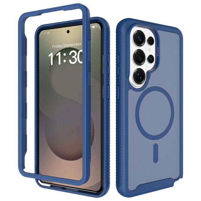 OEM - Mobilskal för Samsung Galaxy S26 Ultra Magnetiskt 2 i 1 PC + TPU - Blå