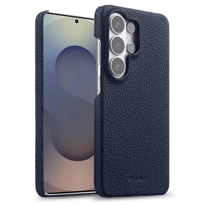 Melkco - MELKCO Mobilskal för Samsung Galaxy S26 Ultra Magnetiskt Äkta läder - Mörkblå