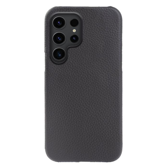 OEM - Mobilskal för Samsung Galaxy S26 Ultra Magnetiskt Äkta läder + PC - Svart