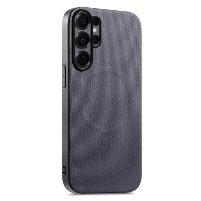 OEM - Mobilskal för Samsung Galaxy S26 Ultra Magnetiskt Konstläder + PC + TPU - Lila