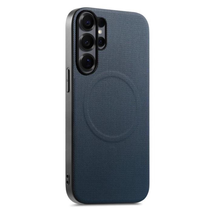 OEM - Mobilskal för Samsung Galaxy S26 Ultra Magnetiskt Konstläder Plast - Mörkblå