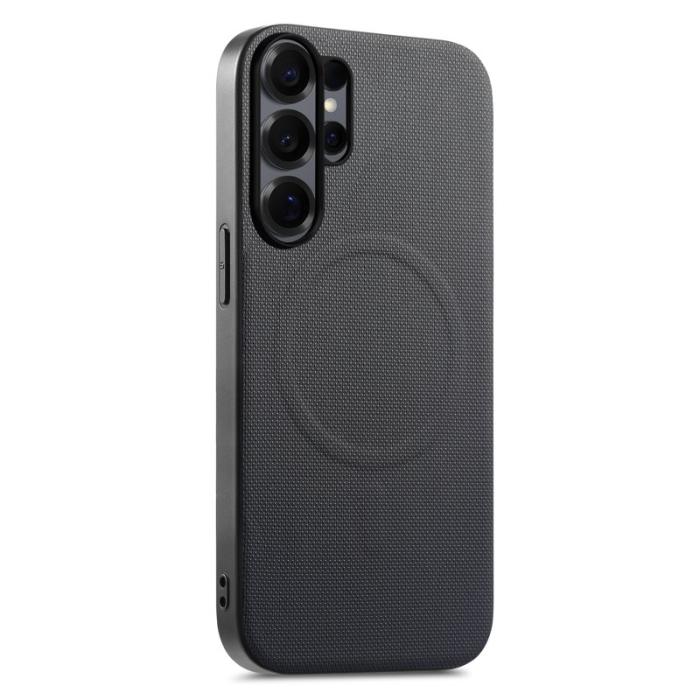 OEM - Mobilskal för Samsung Galaxy S26 Ultra Magnetiskt Konstläder + TPU - Grå