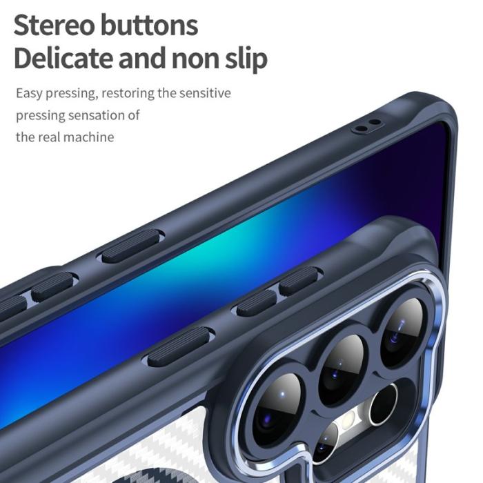 OEM - Mobilskal för Samsung Galaxy S26 Ultra Magnetiskt Hybrid - Blå