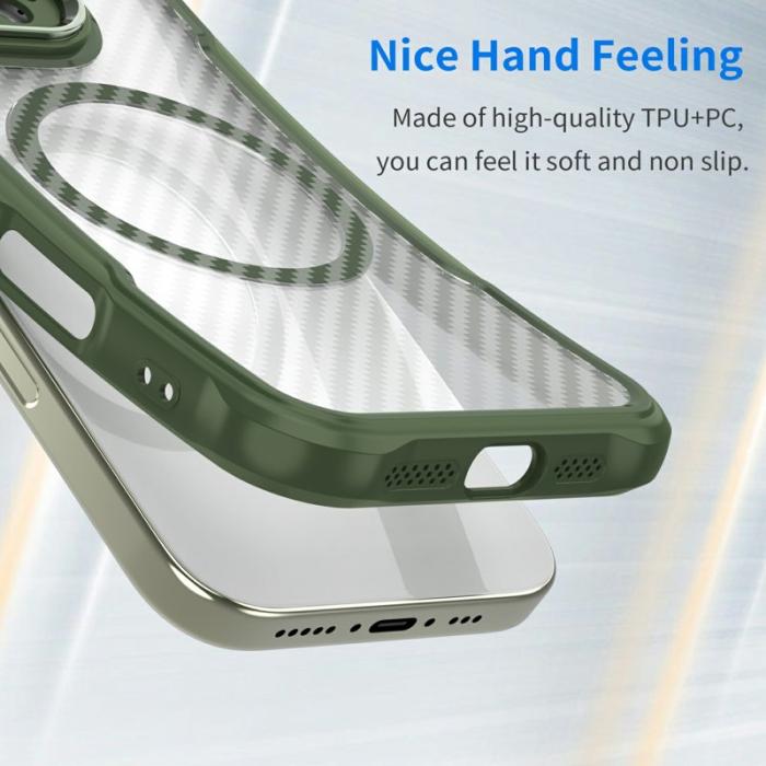 OEM - Mobilskal för Samsung Galaxy S26 Ultra Magnetiskt Hybrid - Grön