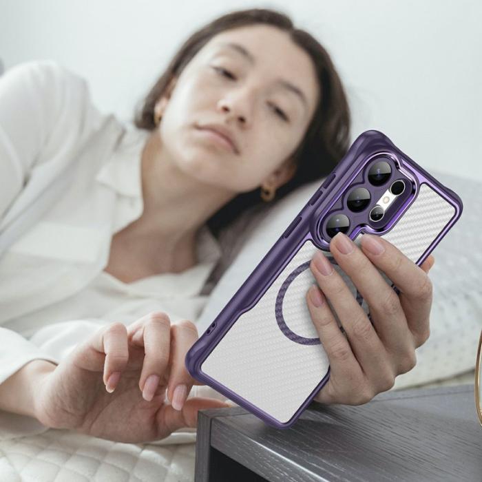 OEM - Mobilskal för Samsung Galaxy S26 Ultra Magnetiskt Hybrid - Lila