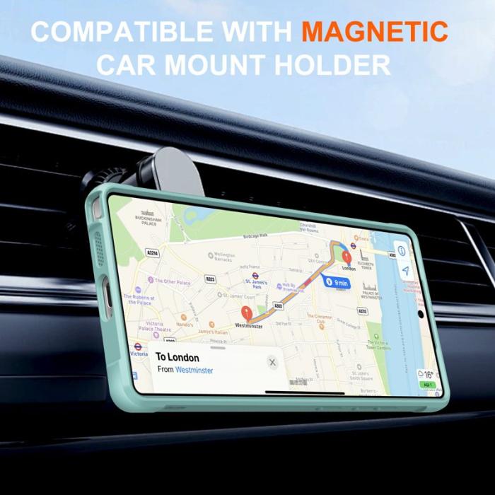 OEM - Mobilskal för Samsung Galaxy S26 Ultra Magnetiskt Kickstand TPU - Sjöblå