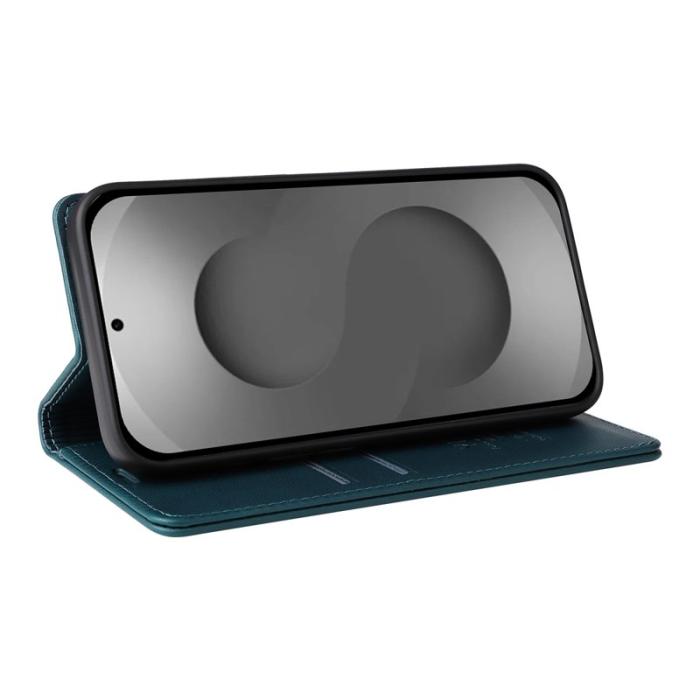 YIKATU - YIKATU Mobilskal för Samsung Galaxy S26 Ultra Magnetiskt Konstläder - Grön