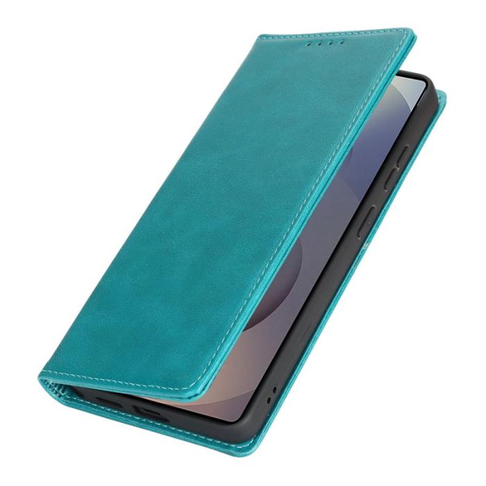 OEM - Mobilskal för Samsung Galaxy S26 Ultra Magnetiskt Konstläder - Ljusblå