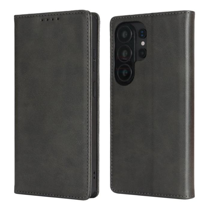 OEM - Mobilskal för Samsung Galaxy S26 Ultra Magnetiskt Konstläder - Svart