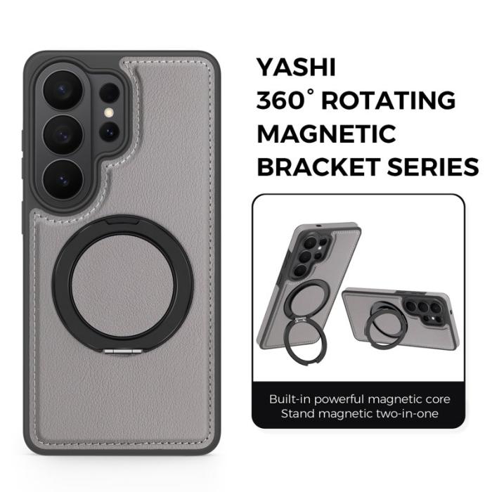 OEM - Mobilskal för Samsung Galaxy S26 Ultra Magnetiskt med Ring - Grå