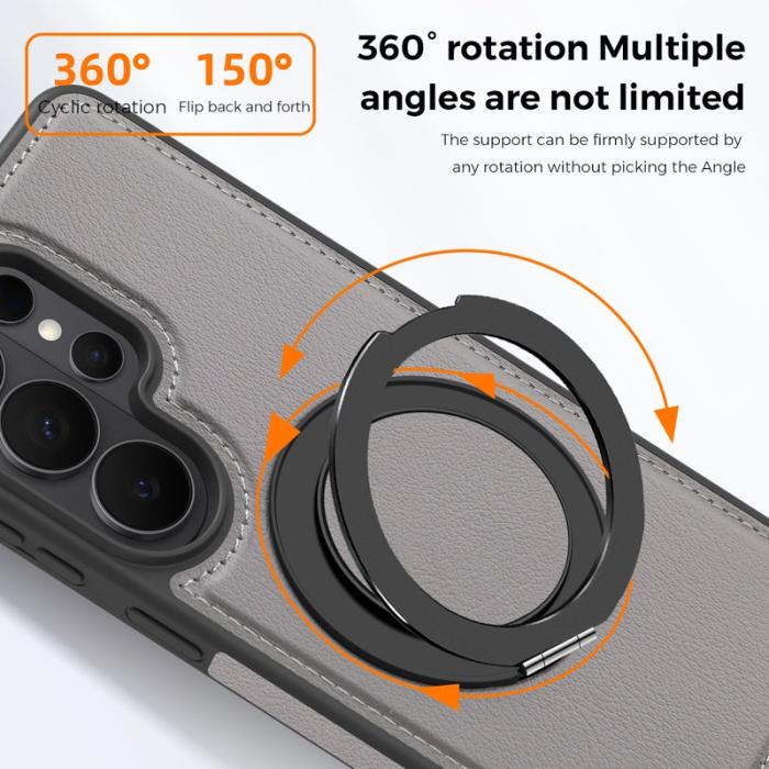 OEM - Mobilskal för Samsung Galaxy S26 Ultra Magnetiskt med Ring - Grå