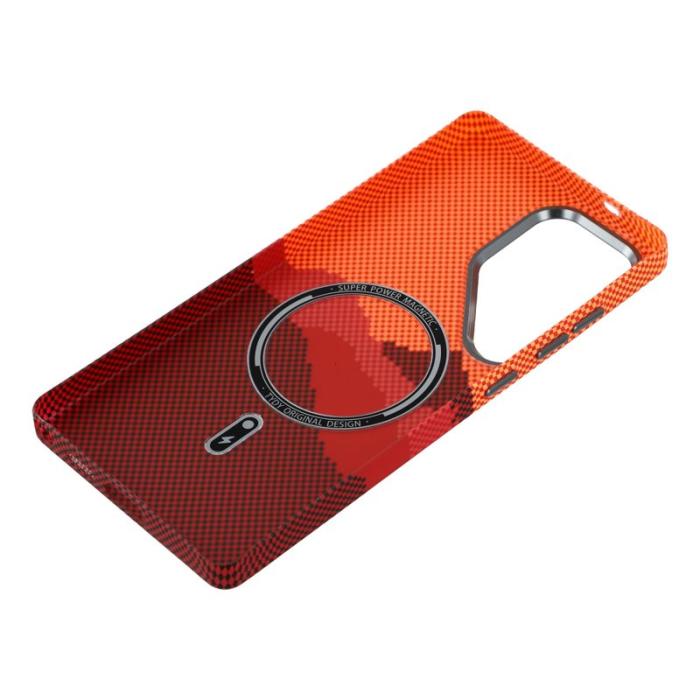 OEM - Mobilskal för Samsung Galaxy S26 Ultra Magnetiskt PC - Alpina Orange