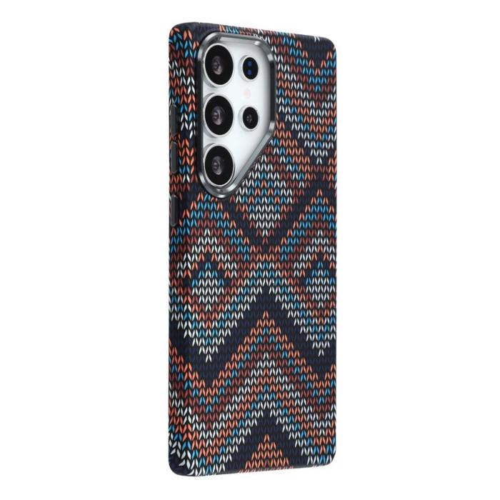 OEM - Mobilskal för Samsung Galaxy S26 Ultra Magnetiskt PC - Etnisk stil - Flerfärgad