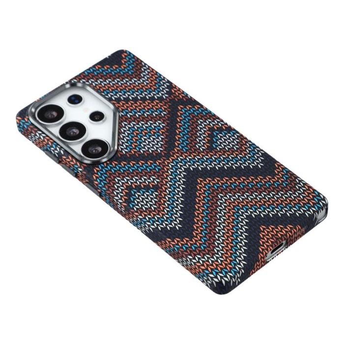 OEM - Mobilskal för Samsung Galaxy S26 Ultra Magnetiskt PC - Etnisk stil - Flerfärgad