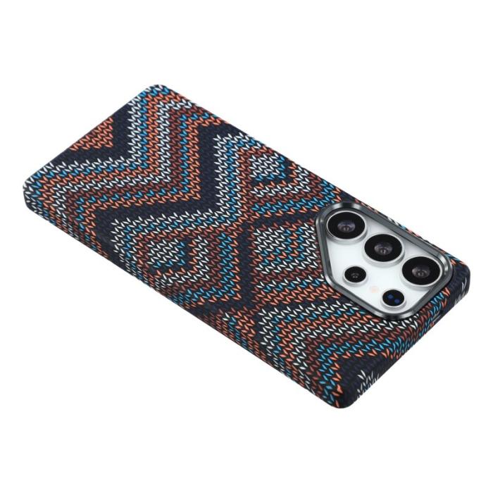 OEM - Mobilskal för Samsung Galaxy S26 Ultra Magnetiskt PC - Etnisk stil - Flerfärgad