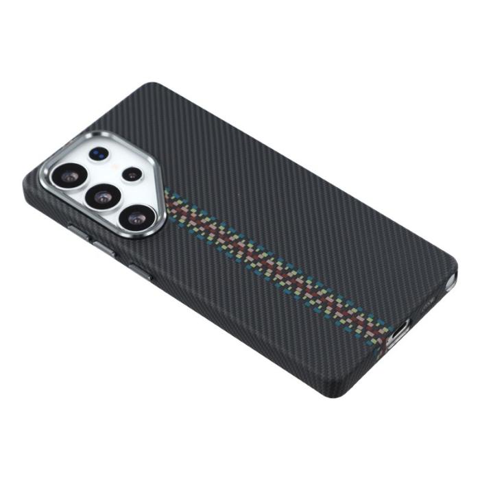 OEM - Mobilskal för Samsung Galaxy S26 Ultra Magnetiskt PC - Färgglada ränder