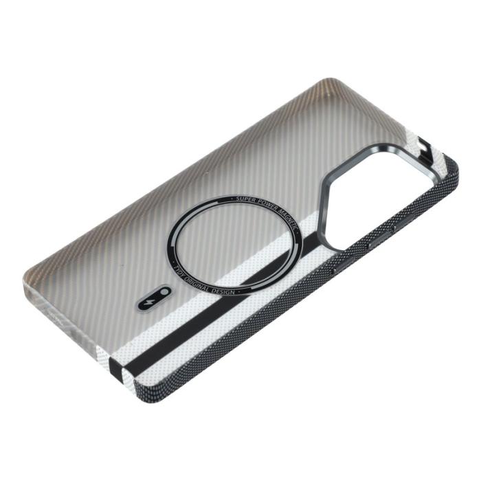 OEM - Mobilskal för Samsung Galaxy S26 Ultra Magnetiskt PC - Gråa ränder