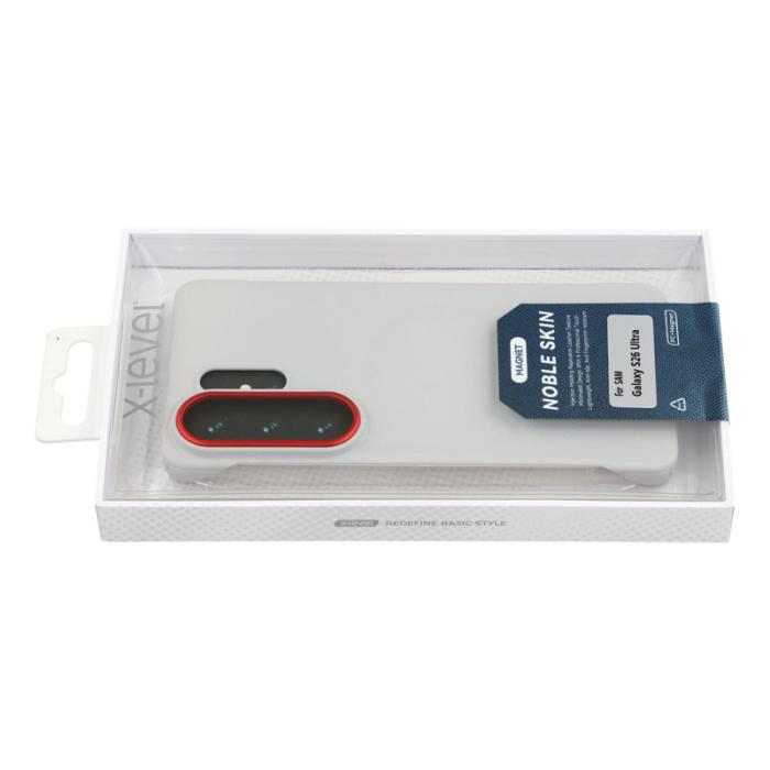 X-Level - X-Level Mobilskal för Samsung Galaxy S26 Ultra Magnetiskt PC + Metall - Grå