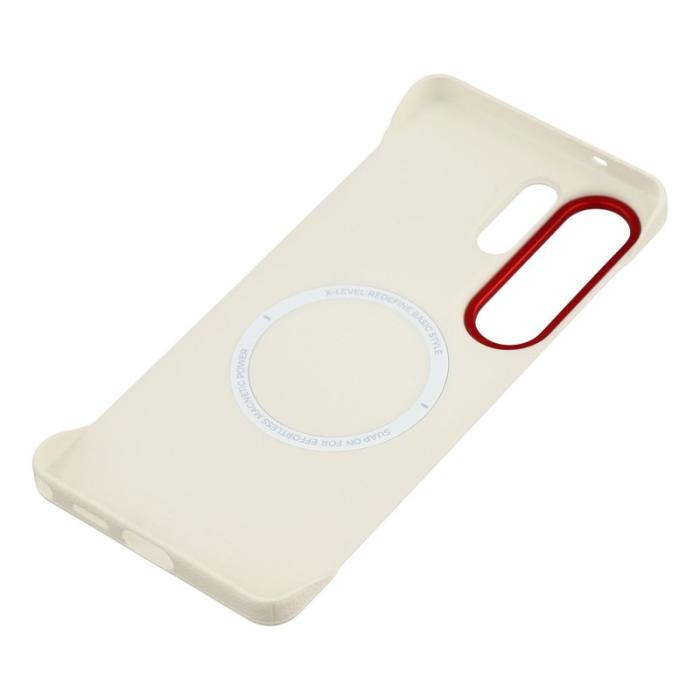 X-Level - X-Level Mobilskal för Samsung Galaxy S26 Ultra Magnetiskt PC + Metall - Vit
