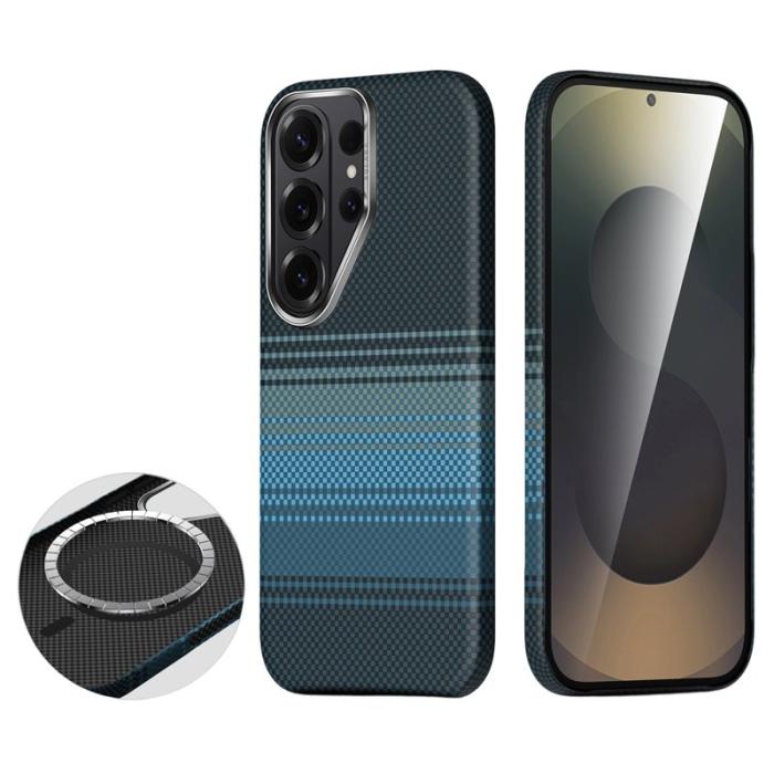 SULADA - Sulada Mobilskal för Samsung Galaxy S26 Ultra Magnetiskt PC - Soluppgång Blå