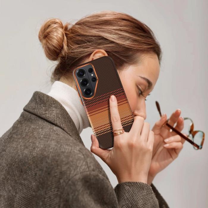 SULADA - Sulada Mobilskal för Samsung Galaxy S26 Ultra Magnetiskt PC - Soluppgång Blå