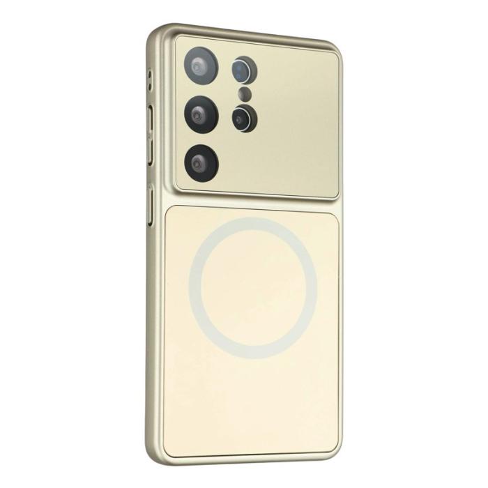 OEM - Mobilskal för Samsung Galaxy S26 Ultra Magnetiskt PC - Titan Grå