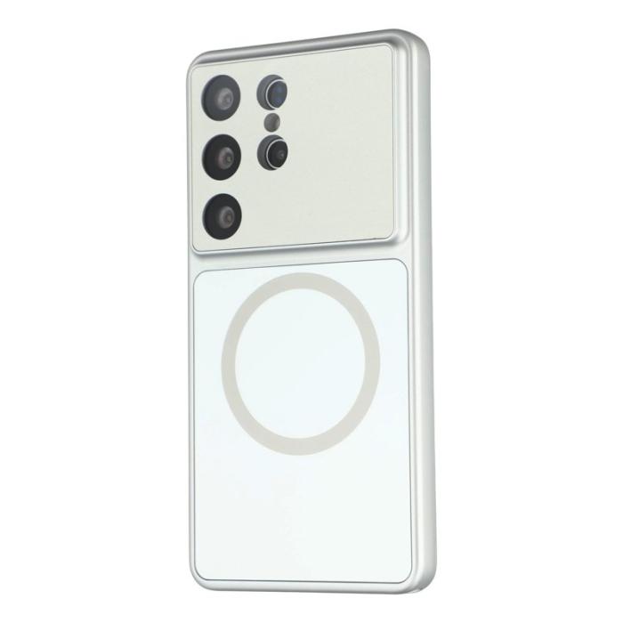 OEM - Mobilskal för Samsung Galaxy S26 Ultra Magnetiskt PC - Titan Silver