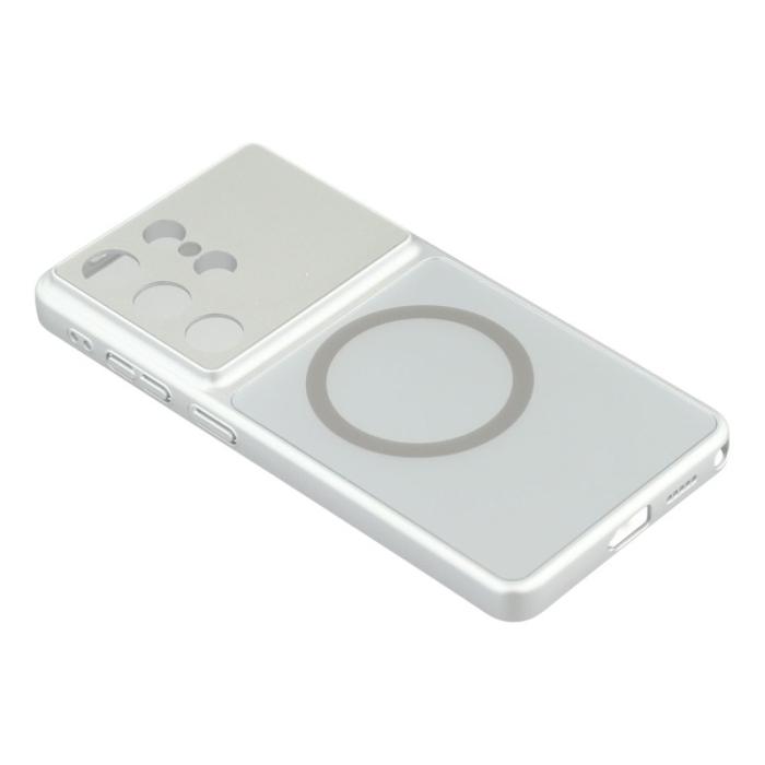 OEM - Mobilskal för Samsung Galaxy S26 Ultra Magnetiskt PC - Titan Silver