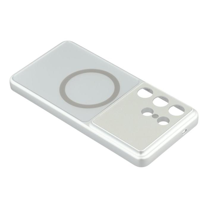 OEM - Mobilskal för Samsung Galaxy S26 Ultra Magnetiskt PC - Titan Silver