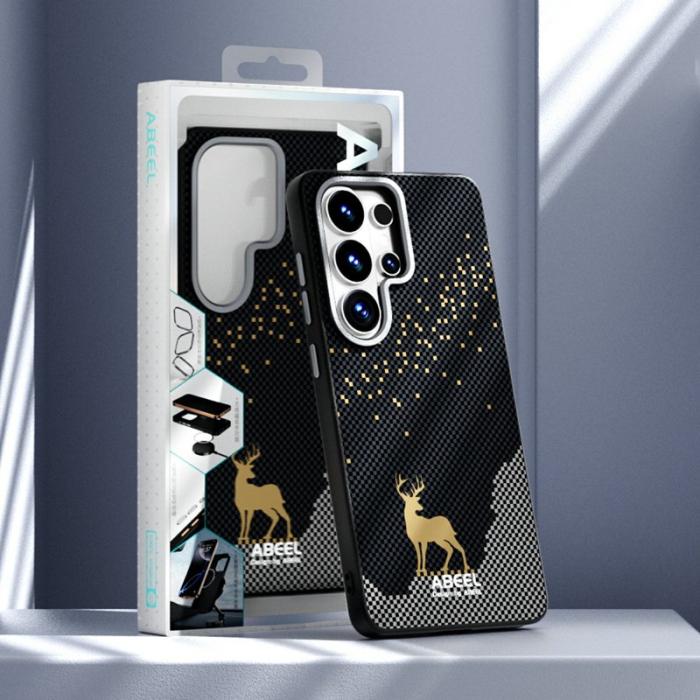 WANLONFENG - WANLONFENG Mobilskal för Samsung Galaxy S26 Ultra Magnetiskt PC + TPU - Grå