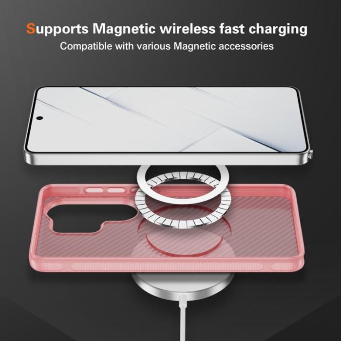 OEM - Mobilskal för Samsung Galaxy S26 Ultra Magnetiskt PC + TPU - Ljusgrå