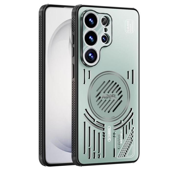 ABEEL - ABEEL Mobilskal för Samsung Galaxy S26 Ultra Magnetiskt PC + TPU - Ljusgrön