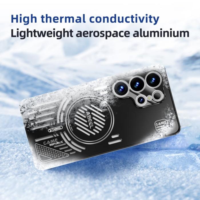 ABEEL - ABEEL Mobilskal för Samsung Galaxy S26 Ultra Magnetiskt PC + TPU - Ljusgrön