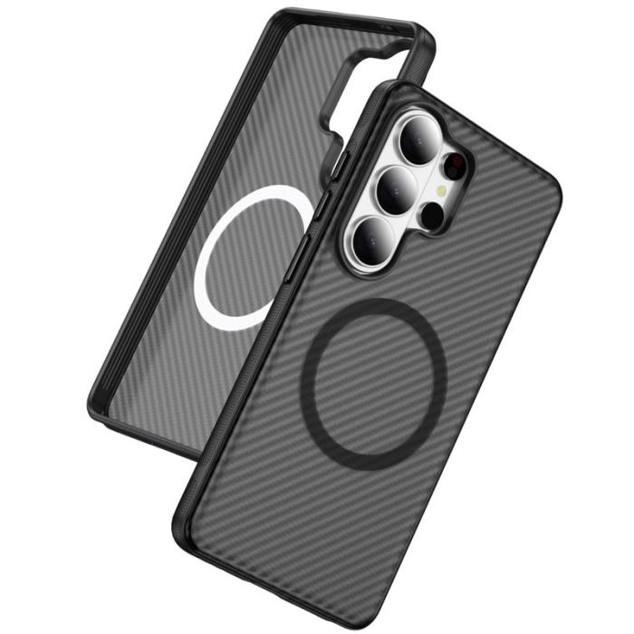 OEM - Mobilskal för Samsung Galaxy S26 Ultra Magnetiskt PC + TPU - Mörkgrå